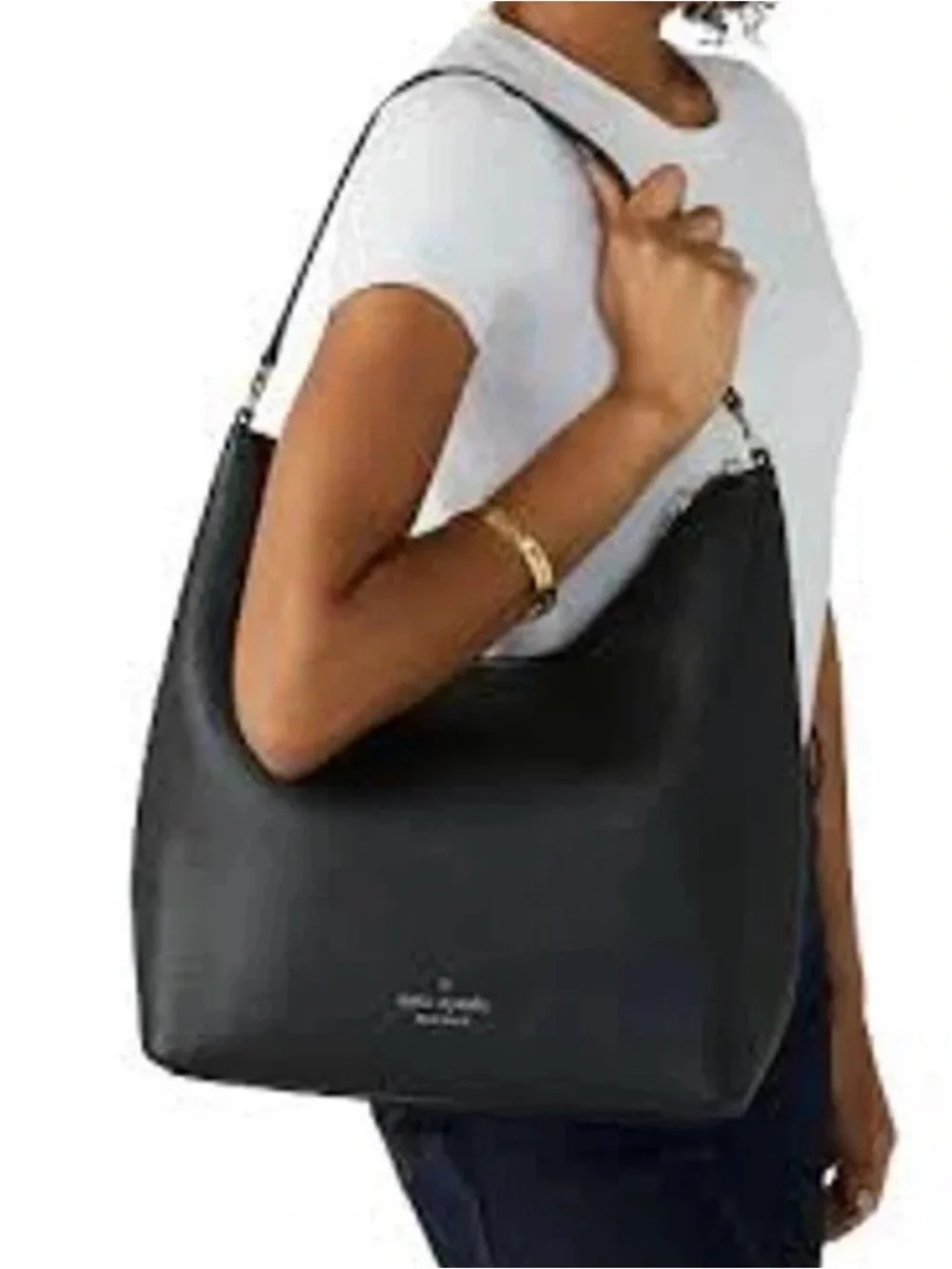 Kate Spade Handbags Black Leather Satchel  Shoulderbag Crossbody